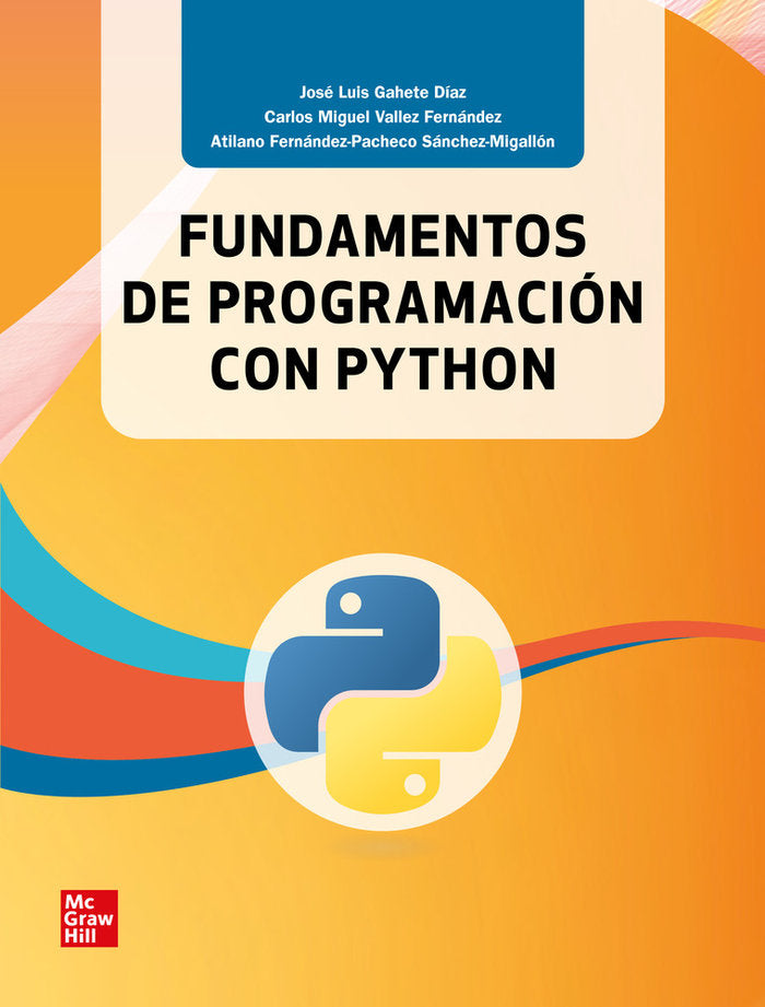 FUNDAMENTOS DE PROGRAMACION CON PYTHON - 9788448645274 Imagen principal del producto