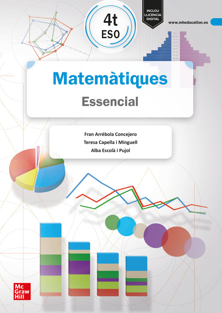Matemàtiques 4t ESO. Essencial. Aa. Vv. (McGraw-Hill Interamericana de España S.L.) 9788448646059 Imagen principal del producto