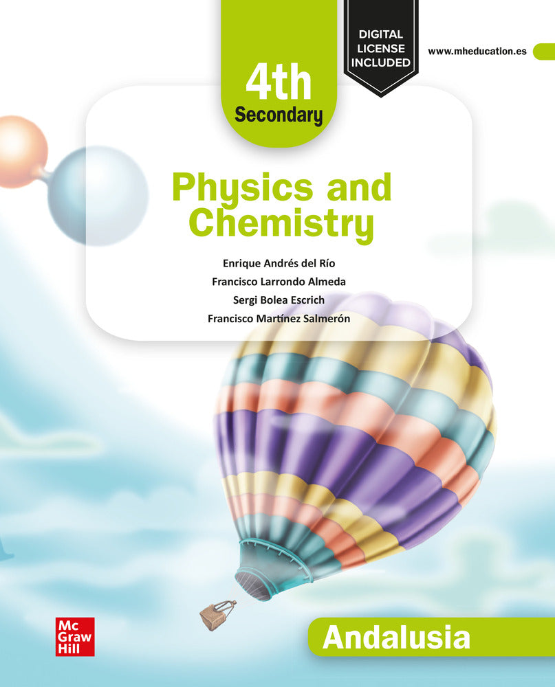 Physics and Chemistry. Secondary 4. Andalusia. Aa. Vv. (McGraw-Hill Interamericana de España S.L.) 9788448646530