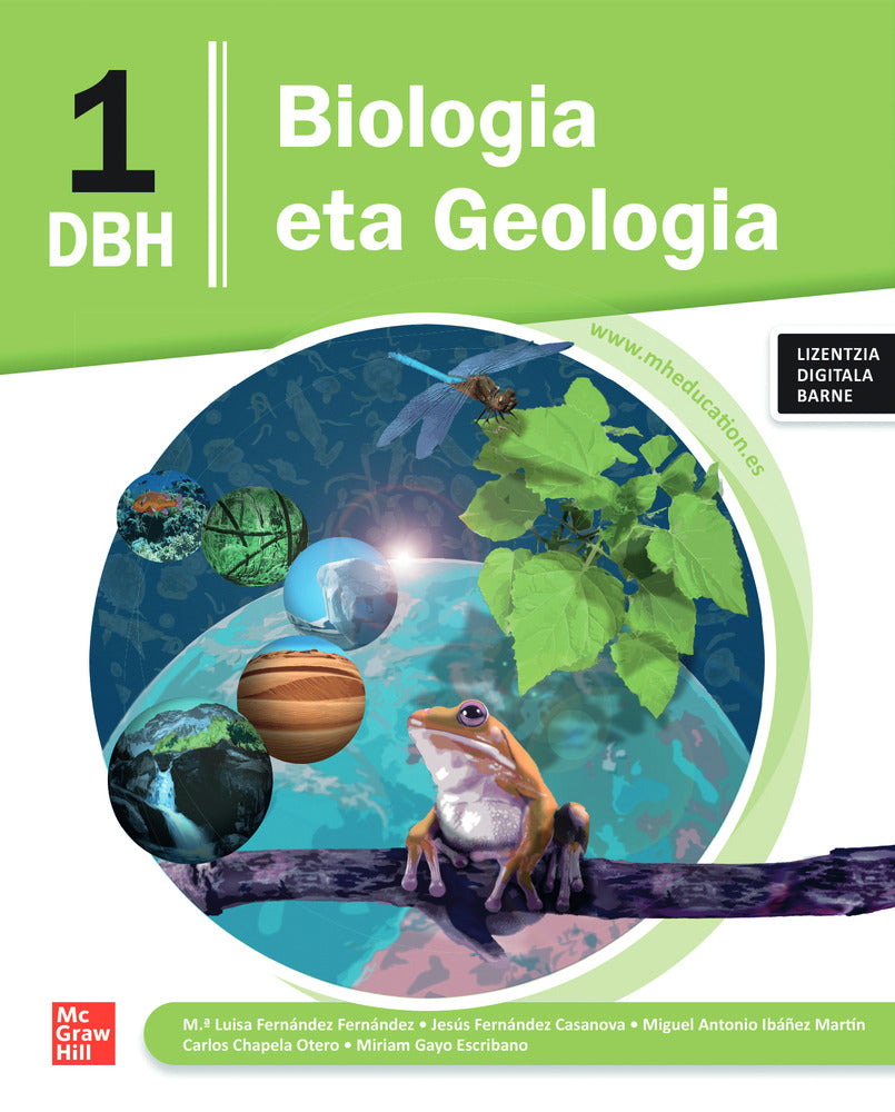 Biologia eta Geologia DBH 1. Fernandez (McGraw-Hill Interamericana de España S.L.) 9788448648800 Imagen principal del producto