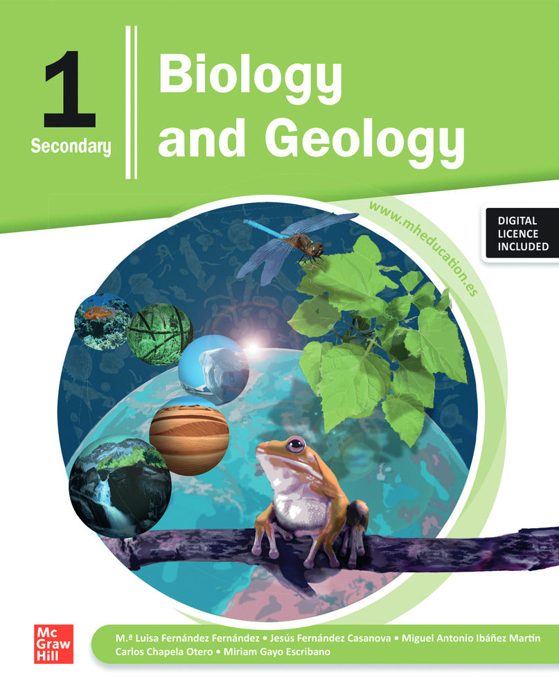 Biology and Geology Secondary 1. Fernandez (McGraw-Hill Interamericana de España S.L.) 9788448648824 Imagen principal del producto