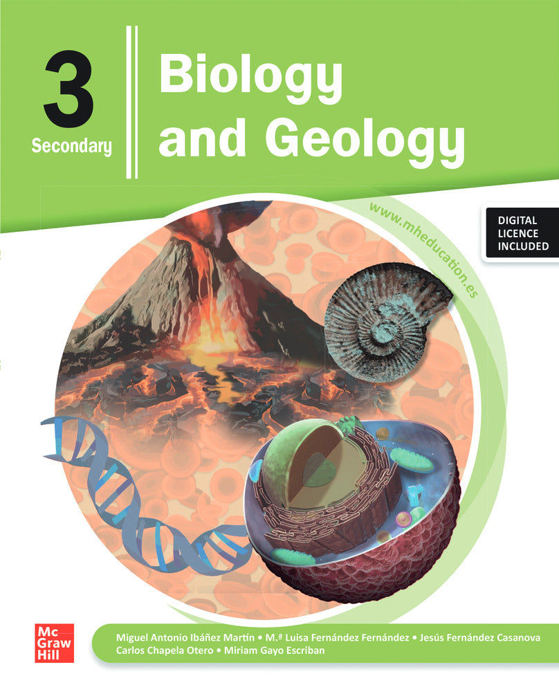 Biology and Geology Secondary 3. Ibañez (McGraw-Hill Interamericana de España S.L.) 9788448648886 Imagen principal del producto