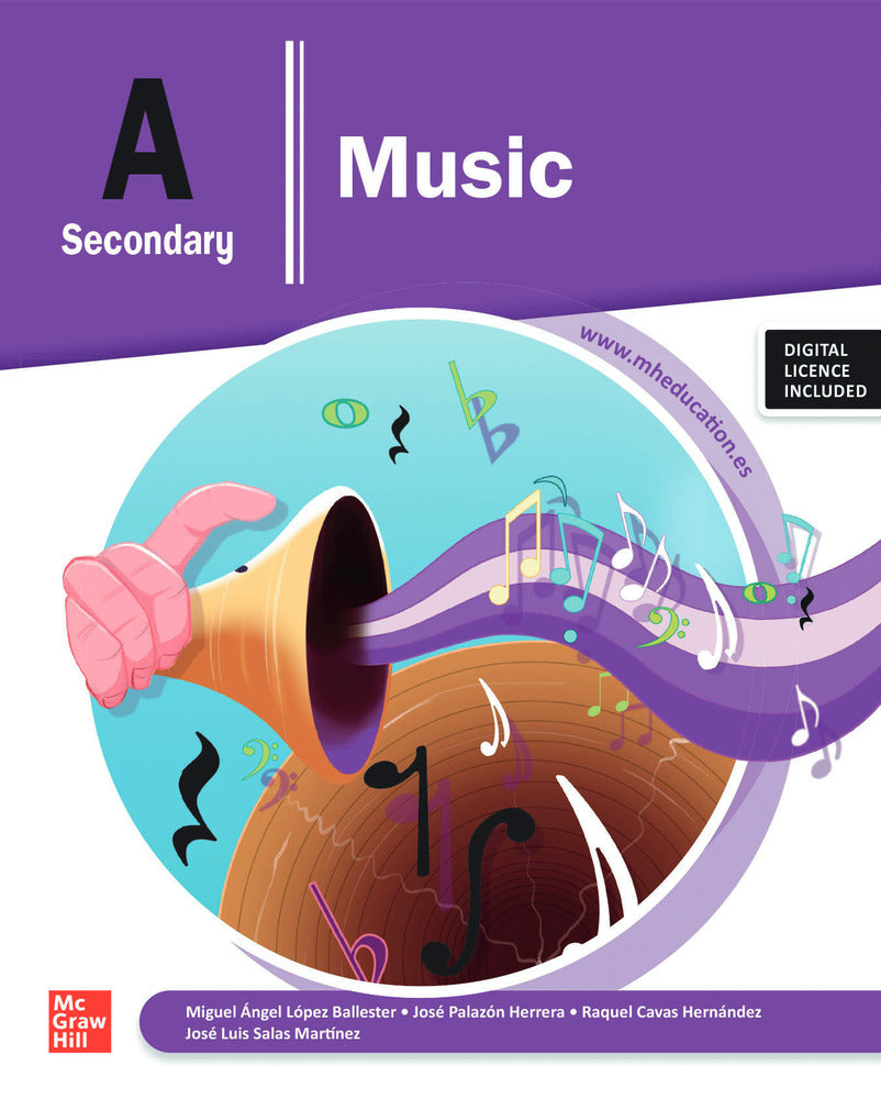 Music A Secondary. Lopez (McGraw-Hill Interamericana de España S.L.) 9788448649098 Imagen principal del producto
