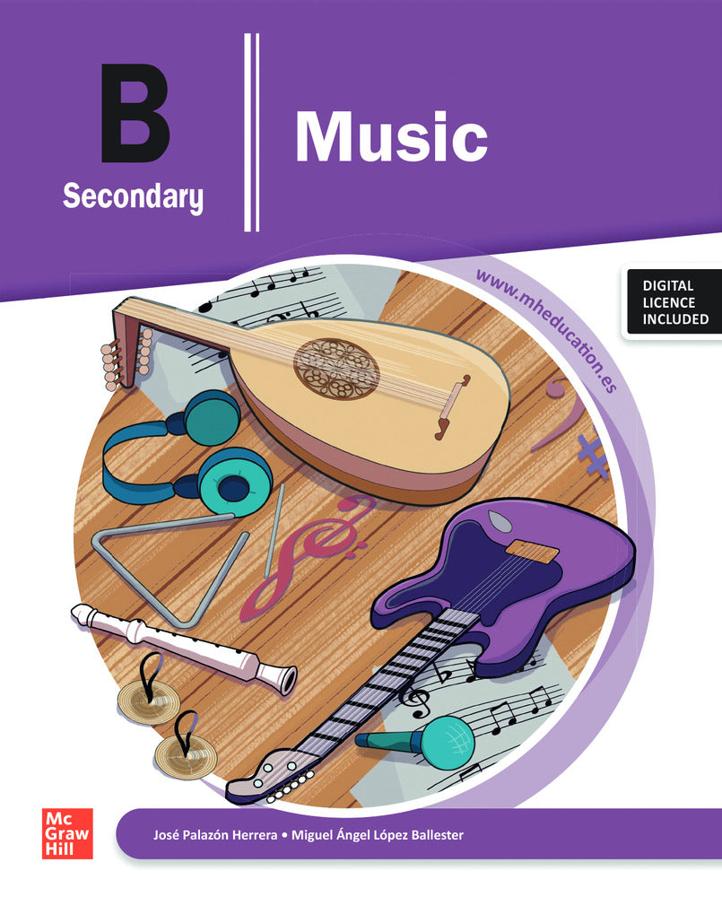 Workbook Music A Secondary. Lopez (McGraw-Hill Interamericana de España S.L.) 9788448649104
