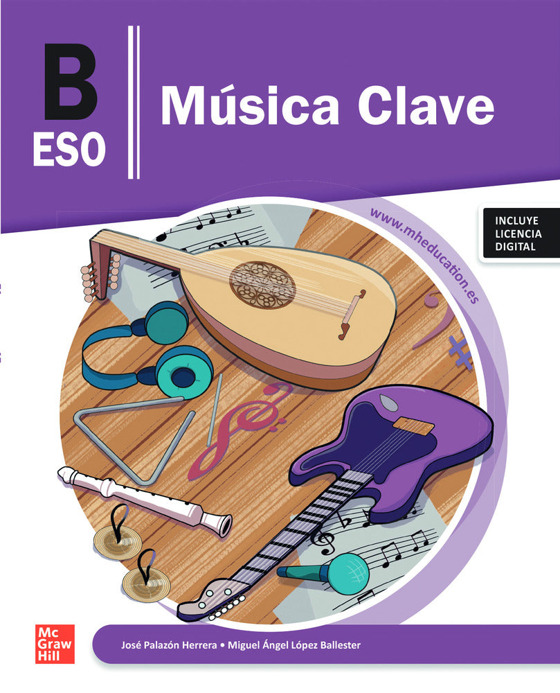 Música Clave B. ESO. Palazon (McGraw-Hill Interamericana de España S.L.) 9788448649128