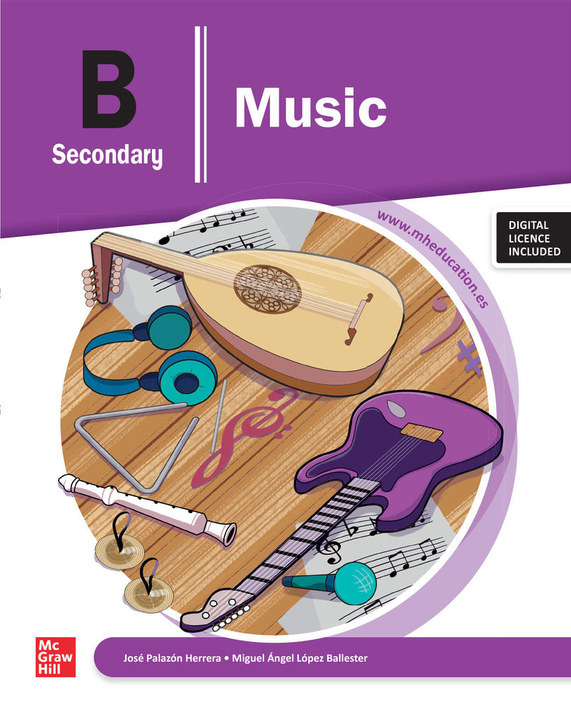 Music B Secondary. Palazon (McGraw-Hill Interamericana de España S.L.) 9788448649159 Imagen principal del producto