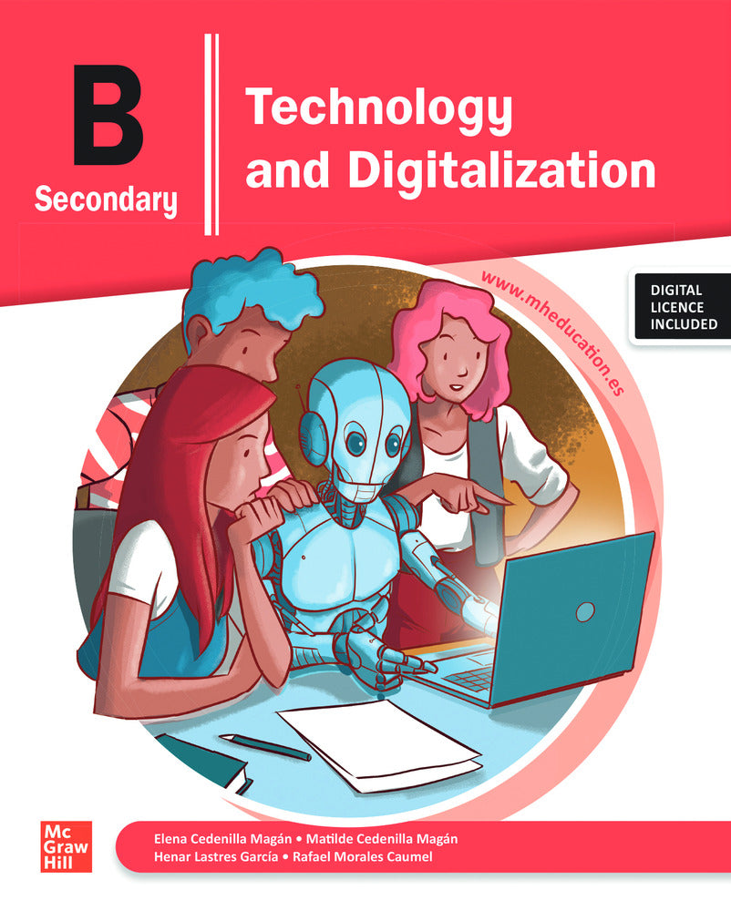 Technology and Digitalization B Secondary. Cedenilla (McGraw-Hill Interamericana de España S.L.) 9788448649289 Imagen principal del producto