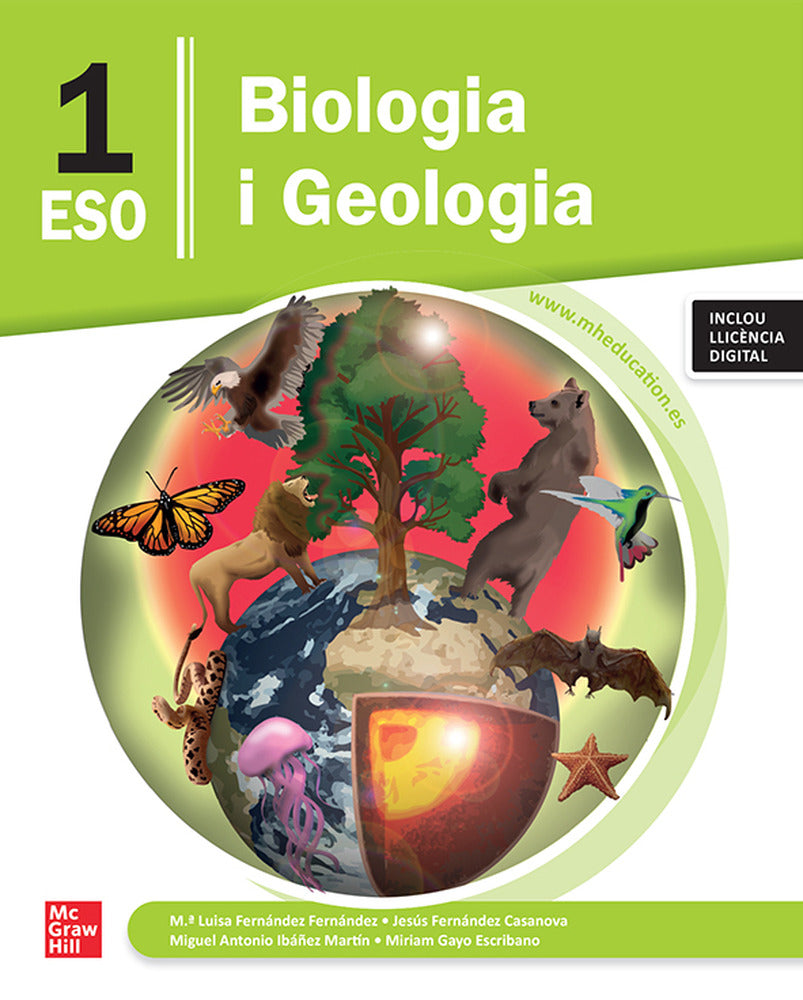 Biologia i Geologia 1r ESO. Fernandez (McGraw-Hill Interamericana de España S.L.) 9788448649487 Imagen principal del producto