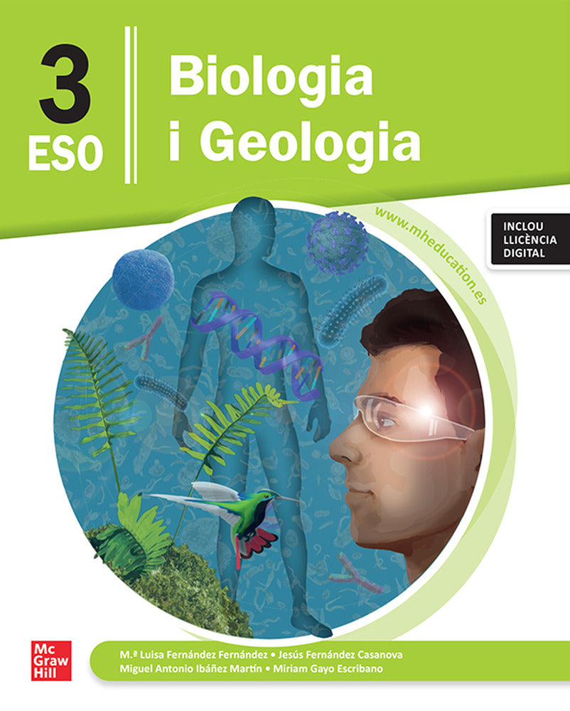 Biologia i Geologia 3r ESO. Ibañez (McGraw-Hill Interamericana de España S.L.) 9788448649524 Imagen principal del producto