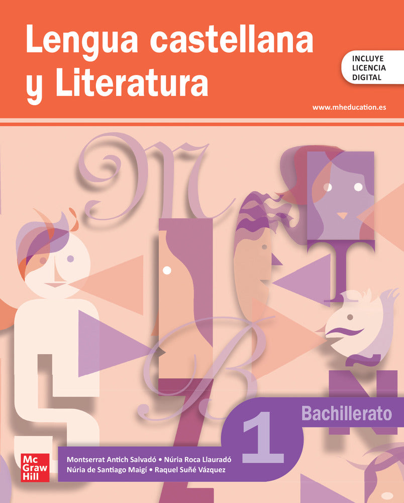 Lengua castellana y Literatura 1º Bachillerato. Espi (McGraw-Hill Interamericana de España S.L.) 9788448649609 Imagen principal del producto