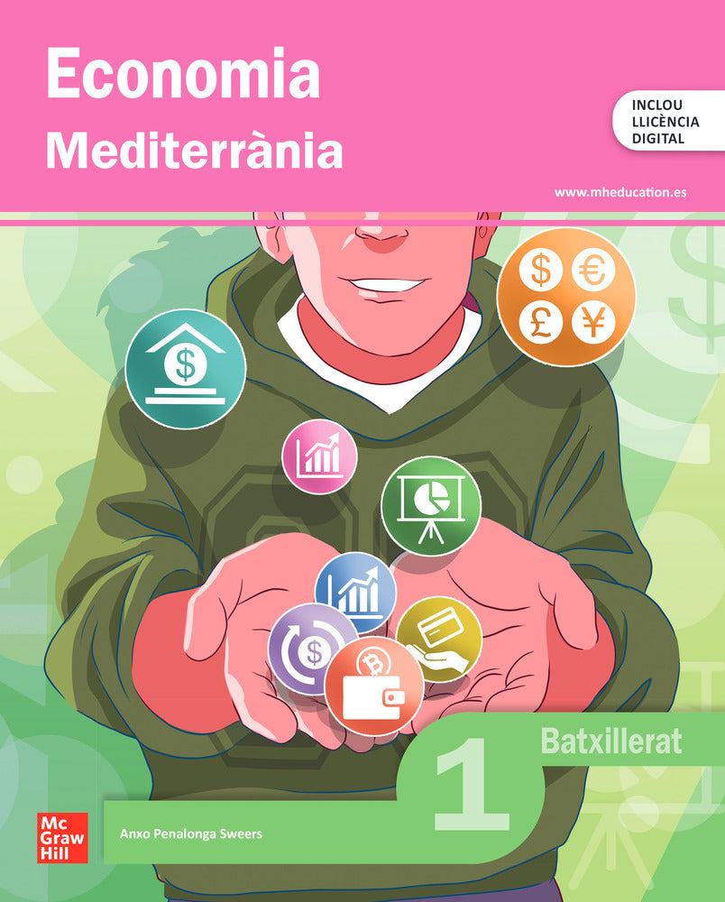 Economia 1r Batxillerat Mediterrània. Penalonga (McGraw-Hill Interamericana de España S.L.) 9788448649807 Imagen principal del producto