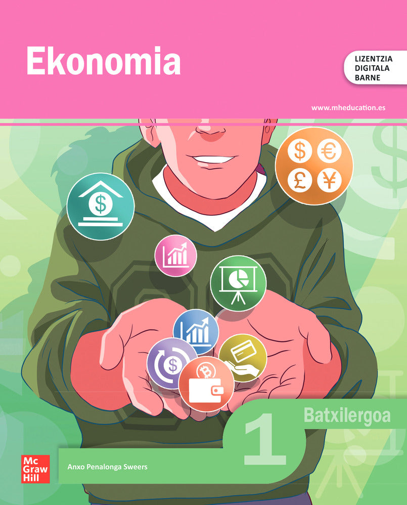 Ekonomia, Batxilergoa 1. Penalonga (McGraw-Hill Interamericana de España S.L.) 9788448649821 Imagen principal del producto