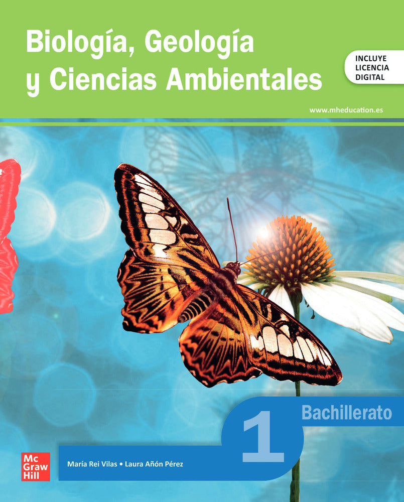 Biología, Geología y Ciencias Ambientales 1º Bachillerato. Rei (McGraw-Hill Interamericana de España S.L.) 9788448649869 Imagen principal del producto