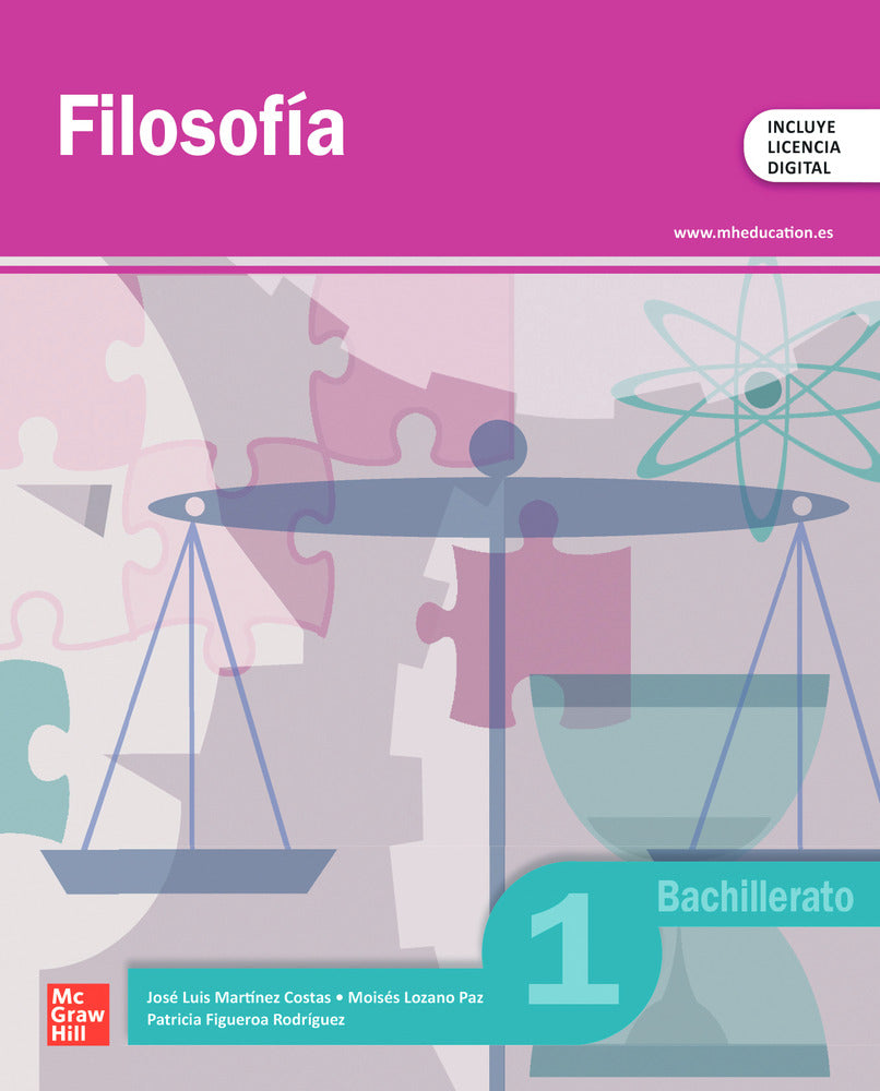 Filosofía 1º Bachillerato. Lozano (McGraw-Hill Interamericana de España S.L.) 9788448650117 Imagen principal del producto