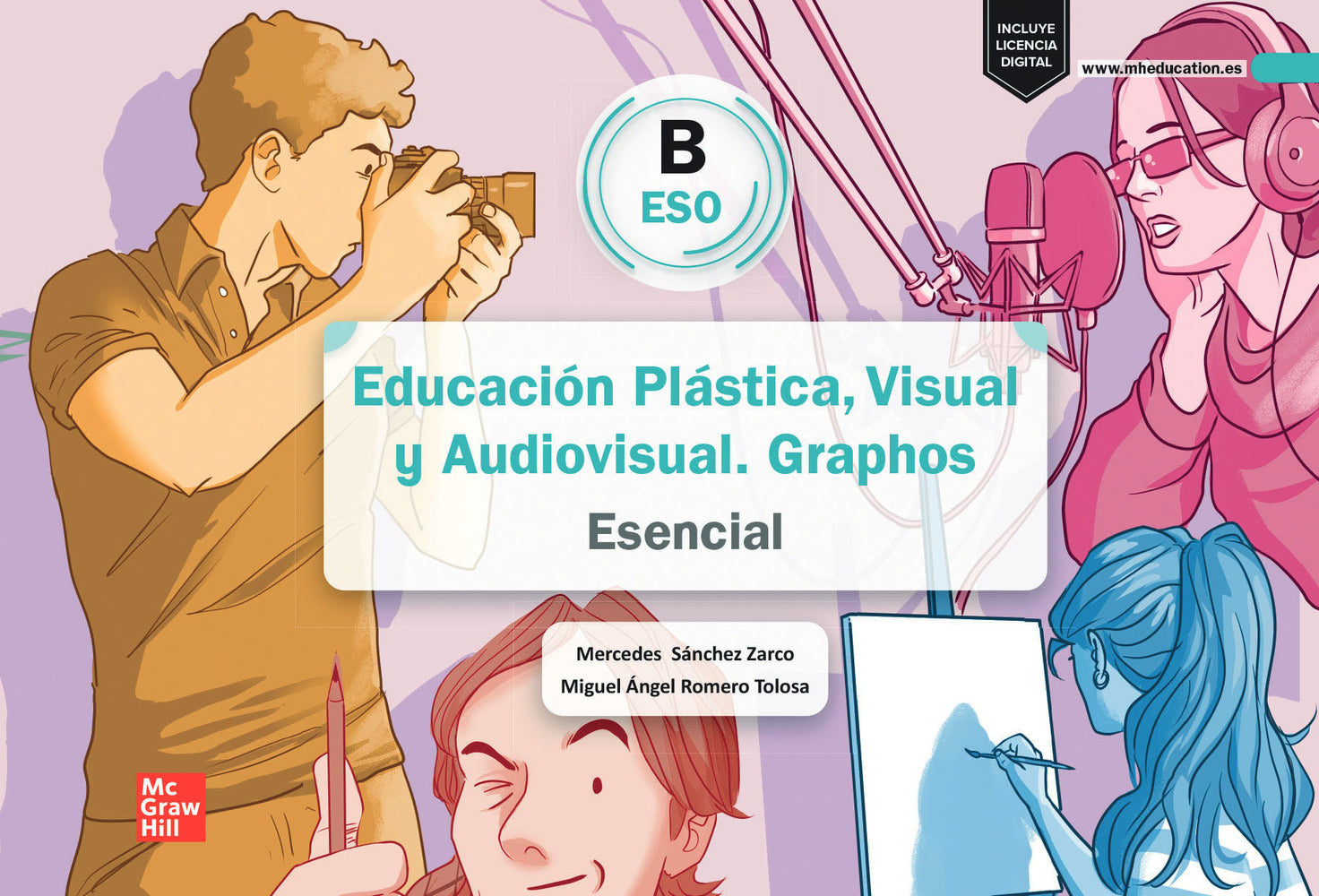Educación Plástica, Visual y Audiovisual. Graphos B ESO Esencial. Sanchez Zarco (McGraw-Hill Interamericana de España S.L.) 9788448650391 Imagen principal del producto