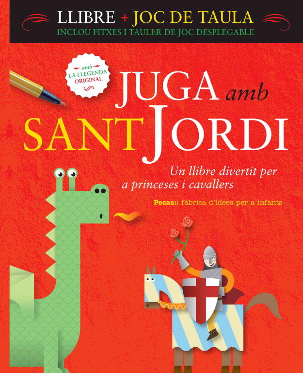 JUGA AMB SANT JORDI | Pessoa De Farias,andre/casasin Fernandez | 9788448825010 (Beascoa) Imagen principal del producto