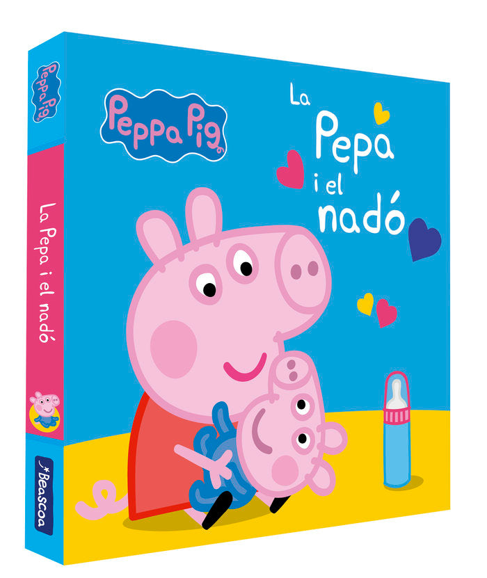 PEPPA PIG LLIBRE DE CARTRO LA PEPA I EL NADO | Hasbro | 9788448867003 (Beascoa) Imagen principal del producto