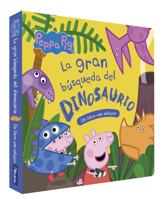 PEPPA PIG LIBRO DE CARTON CON SOLAPAS LA GRAN BUSQUEDA DEL D | Hasbro | 9788448867096 (Beascoa) Imagen principal del producto