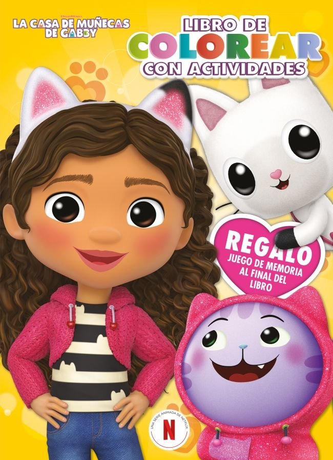 LA CASA DE MUÑECAS DE GABBY ACTIVIDADES EL LIBRO DE COLOREAR | La Casa De Muñecas De Gabby | 9788448869311 (Beascoa) Imagen principal del producto
