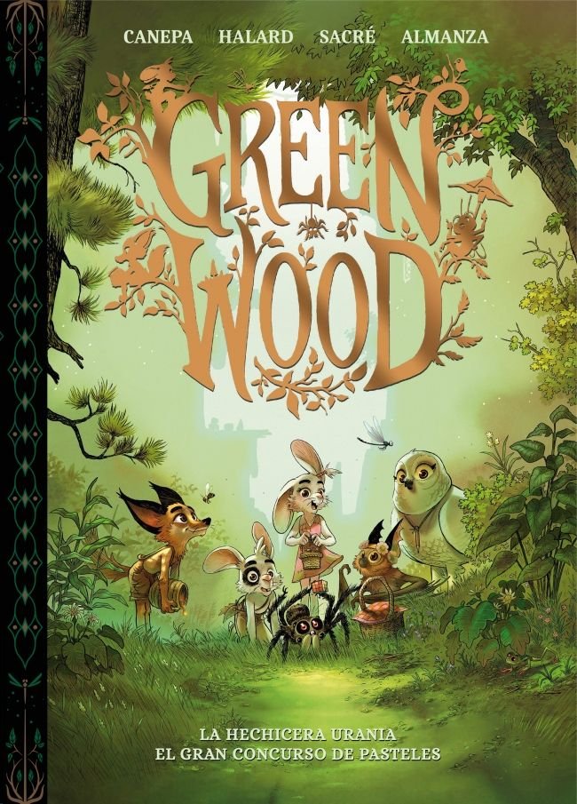 GREEN WOOD LA HECHICERA URANIA EL GRAN CONCURSO DE PASTEL | Canepa, Barbara | 9788448870423 (Beascoa) Imagen principal del producto