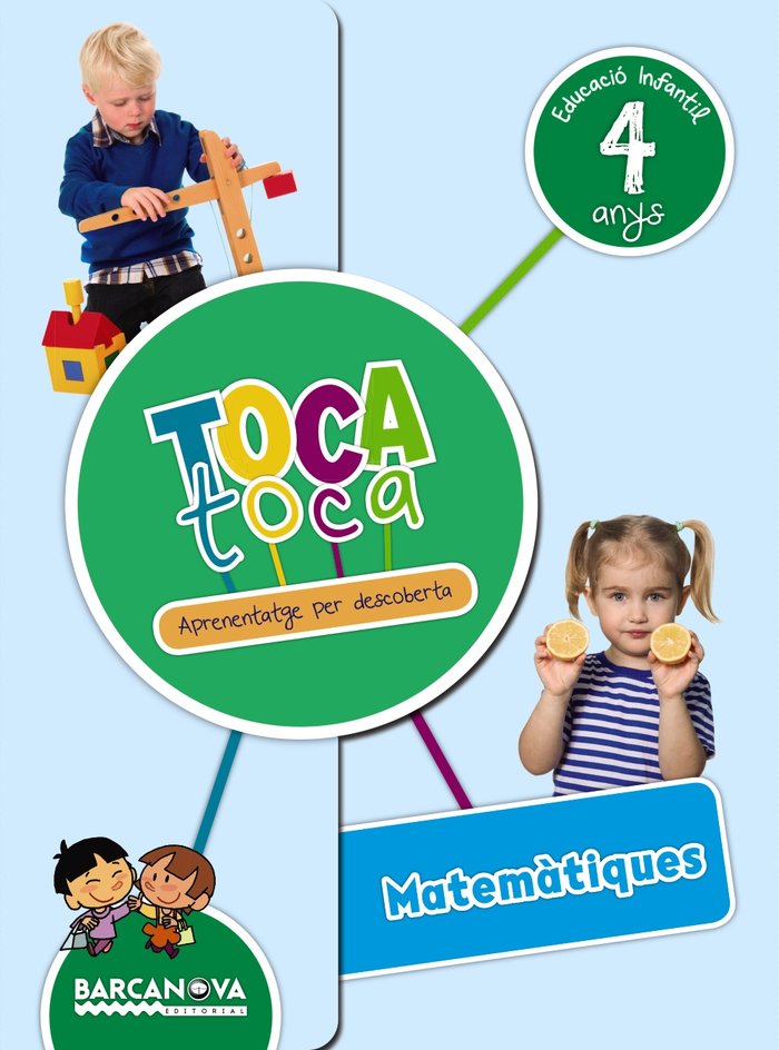 TOCA-TOCA P4 MATEMATIQUES, CARPETA DE L'ALUMNE | AA,VV | 9788448939038 (Barcanova Editorial (Cataluña)) Imagen principal del producto