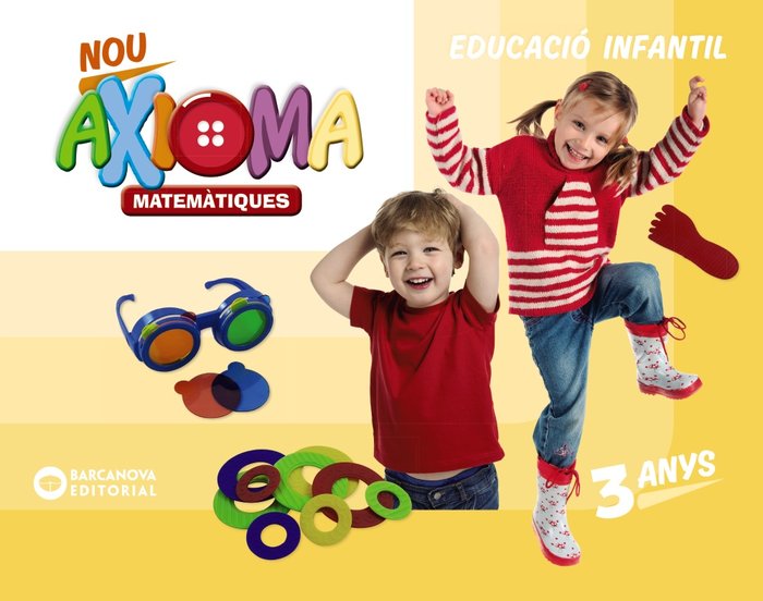 NOU AXIOMA 3 ANYS, MATEMATIQUES, CARPETA DE L'ALUMNE | Varios Autores | 9788448948689 (Barcanova Editorial (Cataluña)) Imagen principal del producto