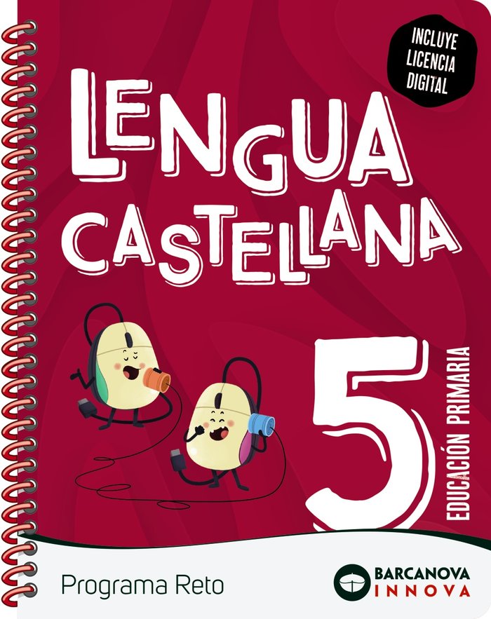 Reto 5. Lengua castellanas 5. Lengua castellana. | Varios autores | 9788448956639 (Barcanova Editorial (Cataluña)) Imagen principal del producto