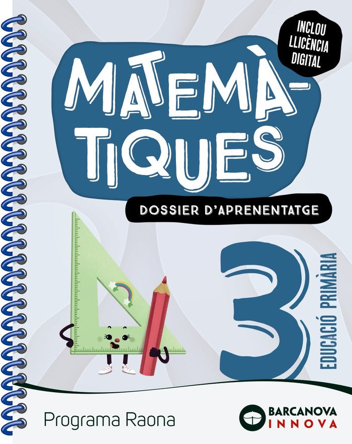 Raona 3. Matemàtiques. Dossier | Varios autores | 9788448956882 (Barcanova Editorial (Cataluña))