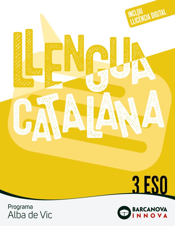 Alba de Vic 3ºESO. Llengua catalana | Varios autores | 9788448961916 (BARCANOVA EDITORIAL (CATALUÑA)) Imagen principal del producto