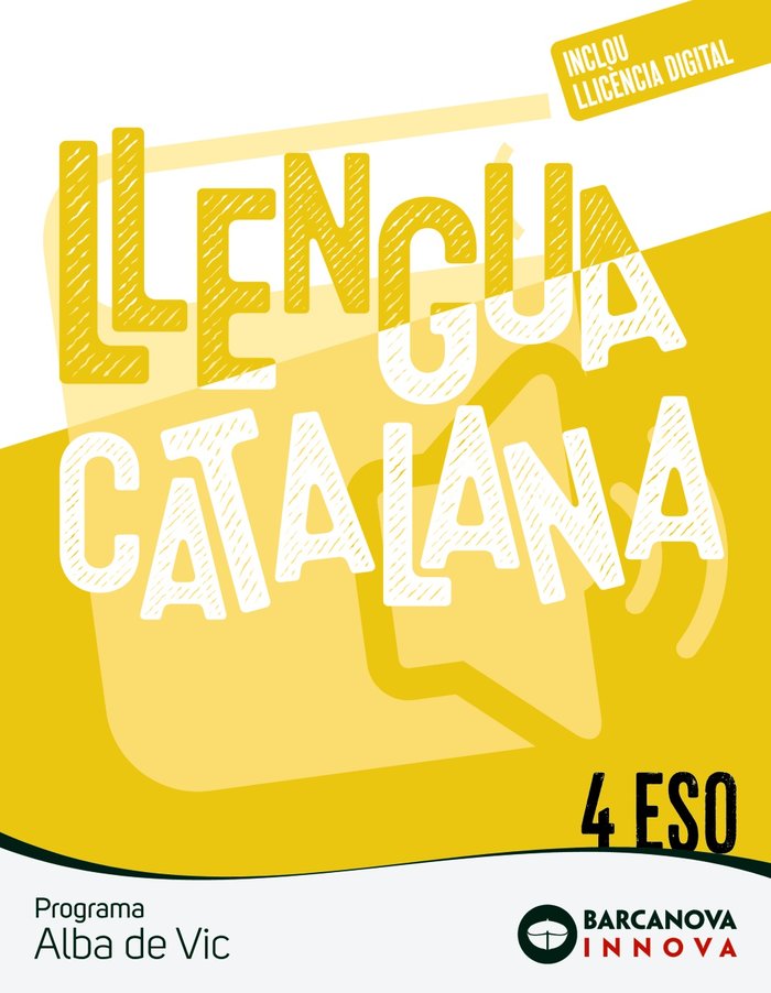 Alba de Vic 4ºESO. Llengua catalana | Varios autores | 9788448961992 (BARCANOVA EDITORIAL (CATALUÑA)) Imagen principal del producto