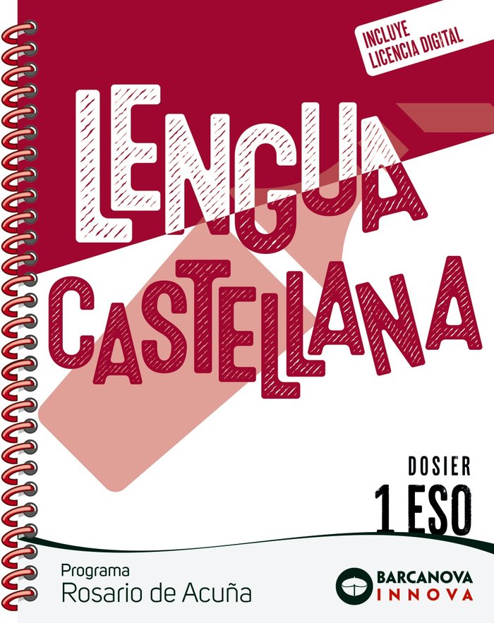 Rosario de Acuña 1ºESO. Dosier. Lengua castellana | Varios autores | 9788448962074 (BARCANOVA EDITORIAL (CATALUÑA))