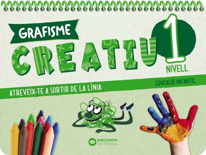QUADERN GRAFISME CREATIU NIVELL 1 3AÑOS CATALAN 24 | Varios Autores | 9788448964153 (Barcanova Editorial (Cataluña)) Imagen principal del producto