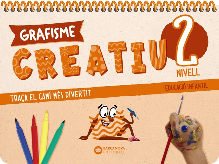 QUADERN GRAFISME CREATIU NIVELL 2 4AÑOS 24 | FUENTES CASAÑ, Ma CONSUELO | 9788448964184 (Barcanova Editorial (Cataluña)) Imagen principal del producto