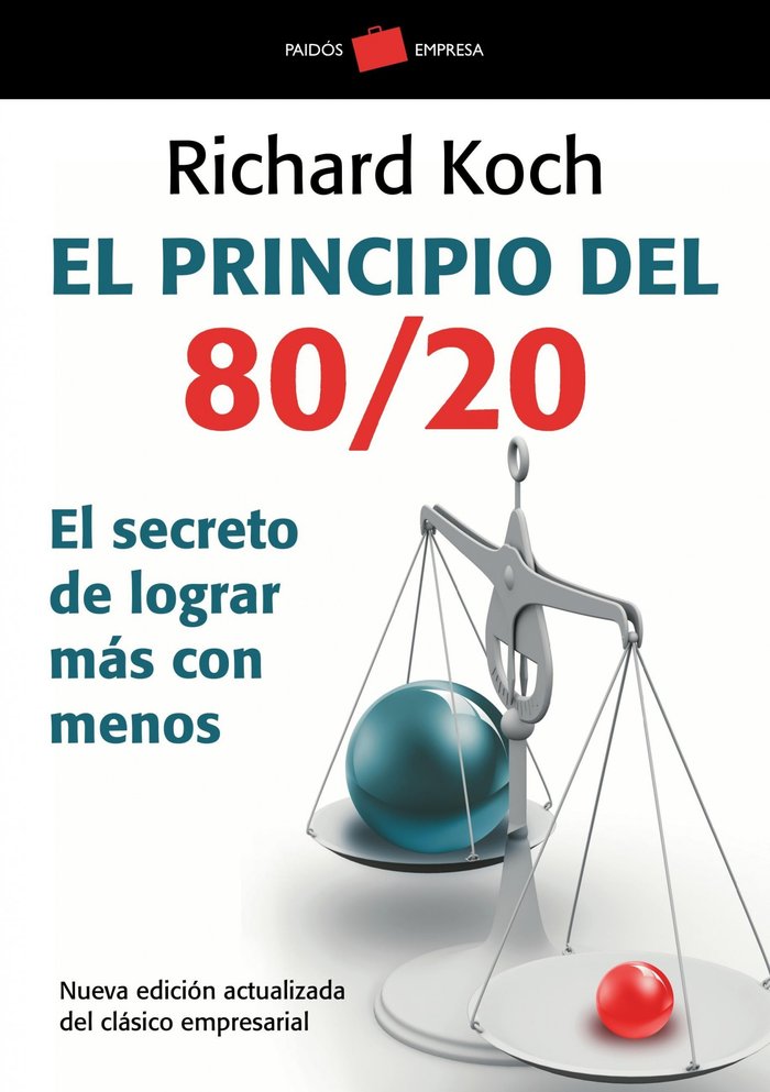 PRINCIPIO 80/20,EL | KOCH,RICHARD | PAIDOS | 9788449322730 Imagen principal del producto