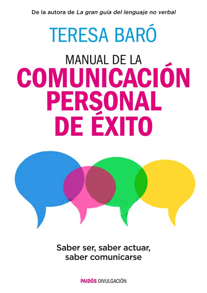 MANUAL DE LA COMUNICACION PERSONAL DE EXITO - 9788449331053 Imagen principal del producto