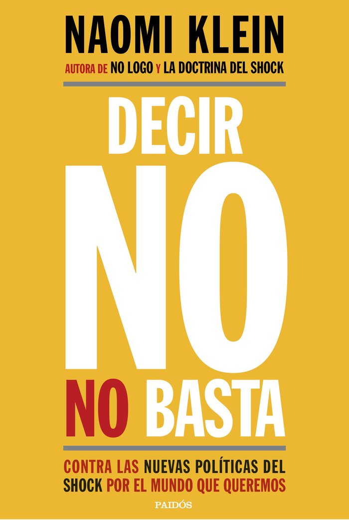 DECIR NO NO BASTA - 9788449333927