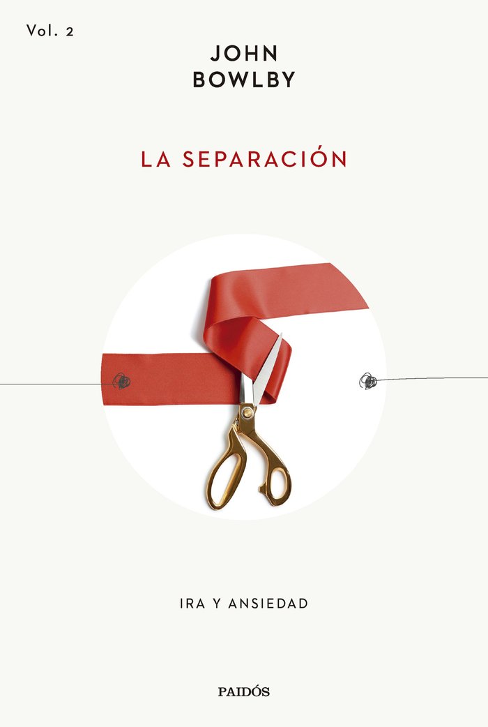 LA SEPARACION | JOHN BOWLBY | PAIDOS | 9788449341885 Imagen principal del producto