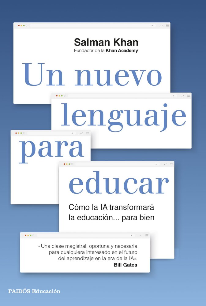 UN NUEVO LENGUAJE PARA EDUCAR | KHAN, SALMAN | PAIDOS | 9788449344473 Imagen principal del producto