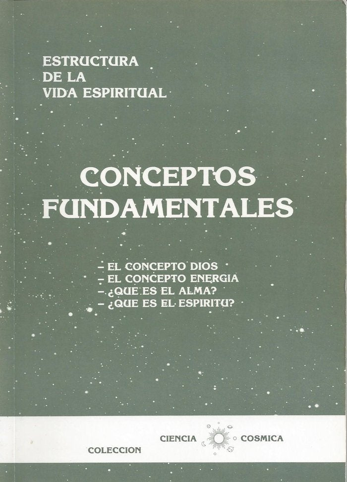 CONCEPTOS FUNDAMENTALES - 9788460079651 Imagen principal del producto