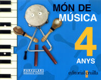 MON DE MUSICA, 4 ANYS | MOLINER AVELLANEDA, ANNA | 9788466101165 (Cruilla Sm) Imagen principal del producto