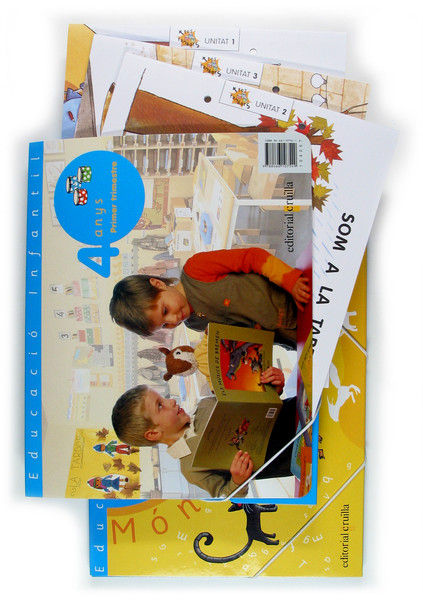 TRES TAMBORS 4 ANYS, PRIMER TRIMESTRE | ANGLI VALLDEORIOLA, FRANCINA/PLANS GIRVE | 9788466107549 (Cruilla Sm) Imagen principal del producto
