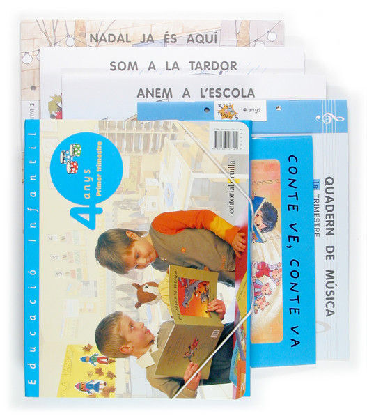 TRES TAMBORS 4 ANYS, PRIMER TRIMESTRE (SENSE MON DE CONTES) | VILA RUIZ, ANNA/MOLINER AVELLANEDA, ANNA | 9788466109802 (Cruilla Sm) Imagen principal del producto