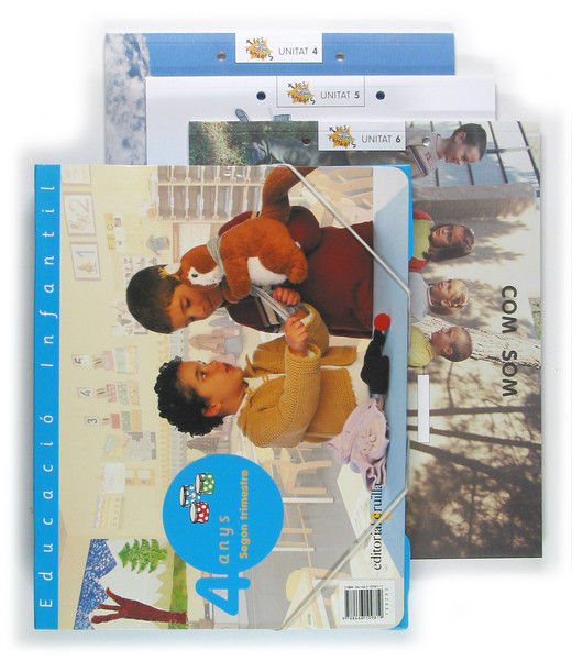 TRES TAMBORS 4 ANYS, SEGON TRIMESTRE (SENSE MON DE CONTES) | VILA RUIZ, ANNA/MOLINER AVELLANEDA, ANNA | 9788466109819 (Cruilla Sm) Imagen principal del producto