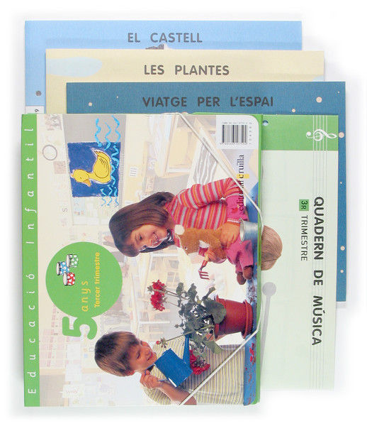 TRES TAMBORS 5 ANYS, TERCER TRIMESTRE (SENSE MON DE CONTES) | VILA RUIZ, ANNA/MOLINER AVELLANEDA, ANNA | 9788466109857 (Cruilla Sm)