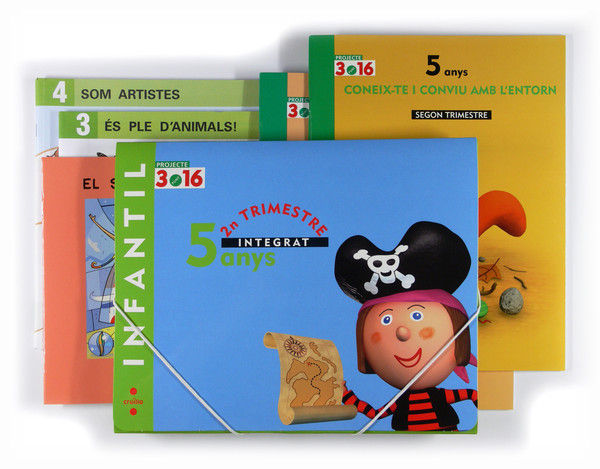 5 ANYS, 2N TRIMESTRE, INTEGRAT, PROJECTE 3,16 | EQUIP EDITORIAL CRUØLLA, | 9788466118576 (Cruilla Sm)