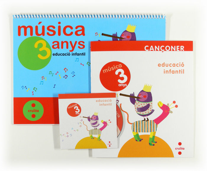 MUSICA 3ANYS CATALAN 12 SMMU03EI | Varios Autores | 9788466129282 (Cruilla Sm)