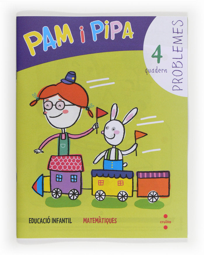 PROBLEMES 4 4ANYS PAM I PIPA CATALAN 13 SMVAR04EI | AA,VV, | 9788466131308 (Cruilla Sm) Imagen principal del producto