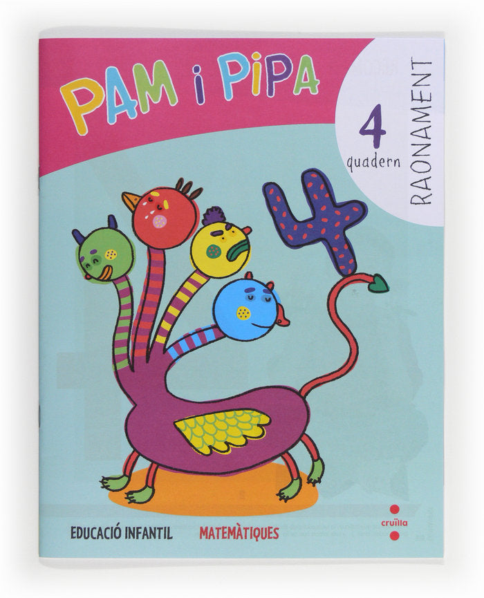 RAONAMENT 4 4ANYS PAM I PIPA CATALAN 13 SMVAR04EI | AA,VV, | 9788466131315 (Cruilla Sm)