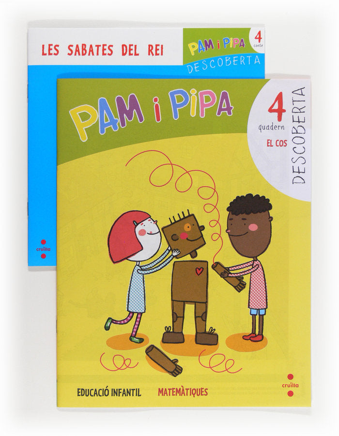 DESCOBERTA 4 4ANYS PAM I PIPA CATALAN 13 SMVAR04EI | AA,VV, | 9788466131322 (Cruilla Sm) Imagen principal del producto