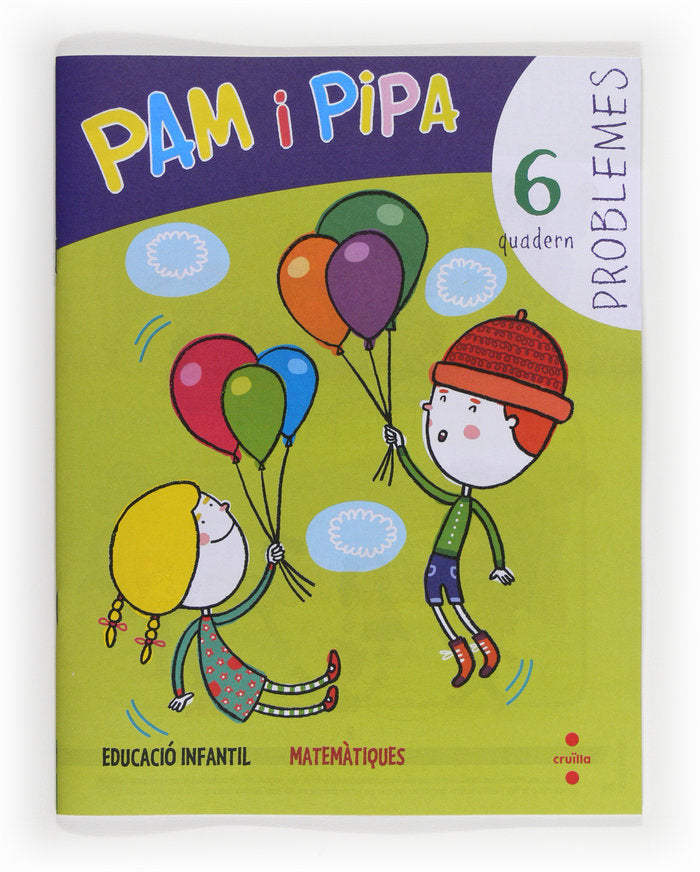 PROBLEMES 6 4ANYS PAM I PIPA CATALAN 13 SMVAR04EI | AA,VV, | 9788466131360 (Cruilla Sm) Imagen principal del producto